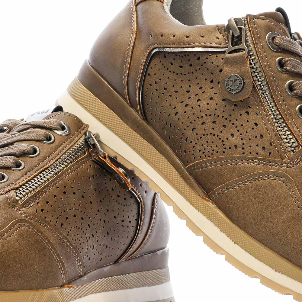 Xti Baskets Marron Femme Xti Ladies