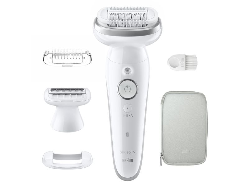 Braun Epilierer Silk-épil 9 9-041 Kabelloses Nass- und Trocken-Epiliergerät