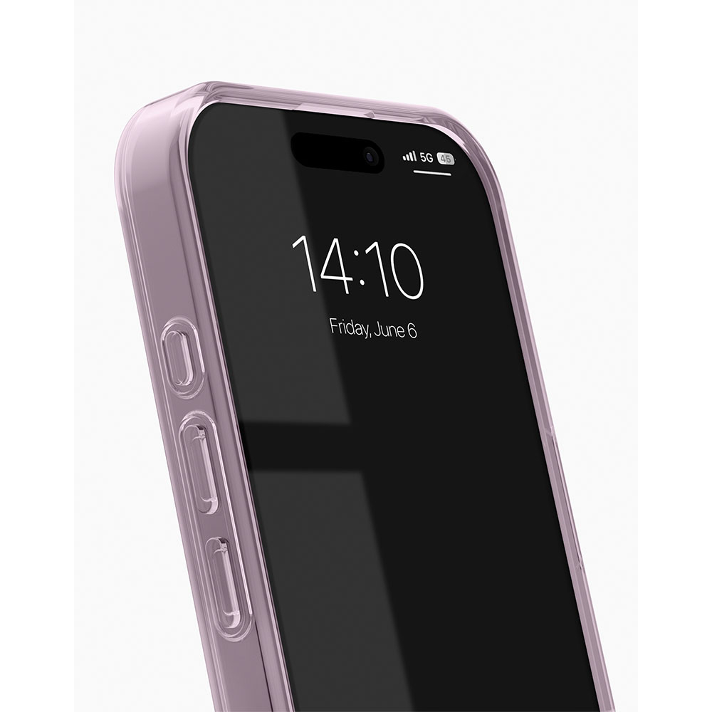 iPhone 16 MagSafe Hardcase Hülle Clear Case Recycled (IDCLCMS-I2461-512) - Light Pink