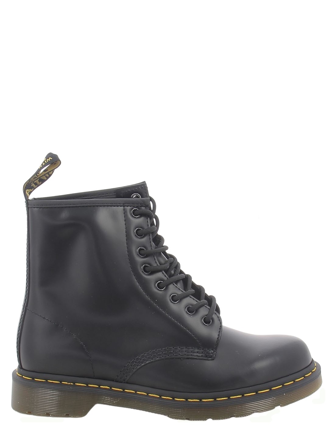 dr martens boots femme 1460 cuir smooth noir