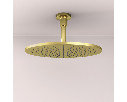 Ideal Standard Idealrain Atelier ronde douchekop Ø 300 mm geborsteld goud A5803A2