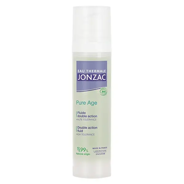 Água Termal Jonzac Pure Age Orgânica Fluido de Dupla Ação 40ml