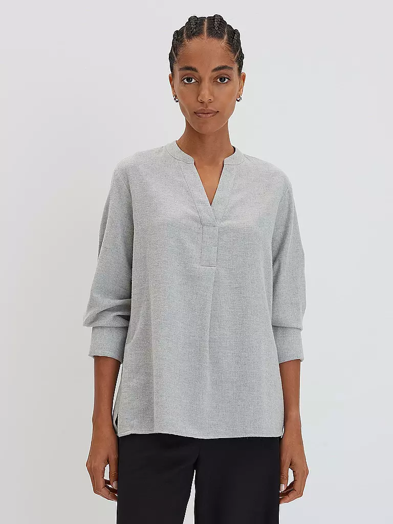 SOMEDAY Blusenshirt Oversized Fit ZANELL grau