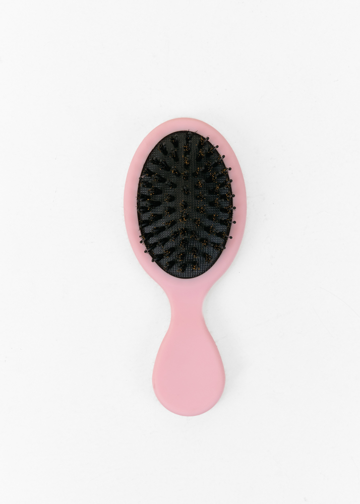 Tess v mini borstel lichtroze