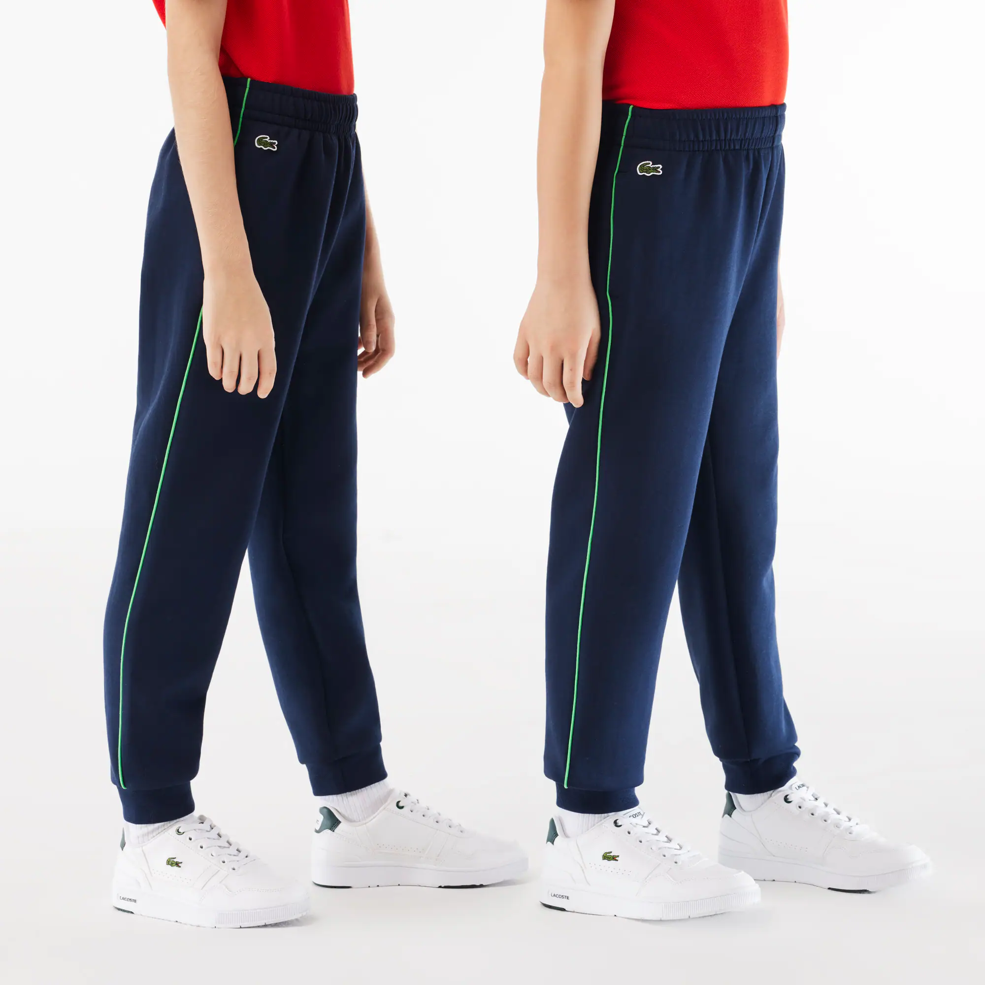 Trainingshose mit Kontrast-Akzent Hosen - Blau - Lacoste - Kinder