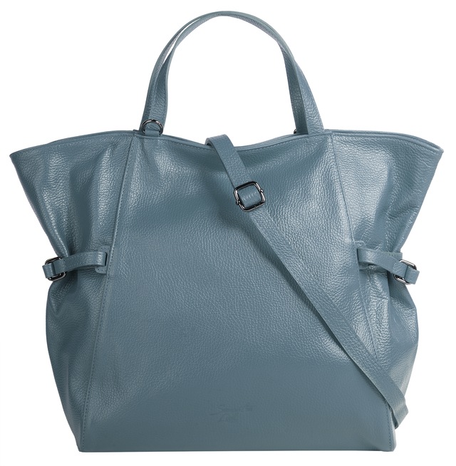 Samantha Look Shopper echt Leder, Made in Italy