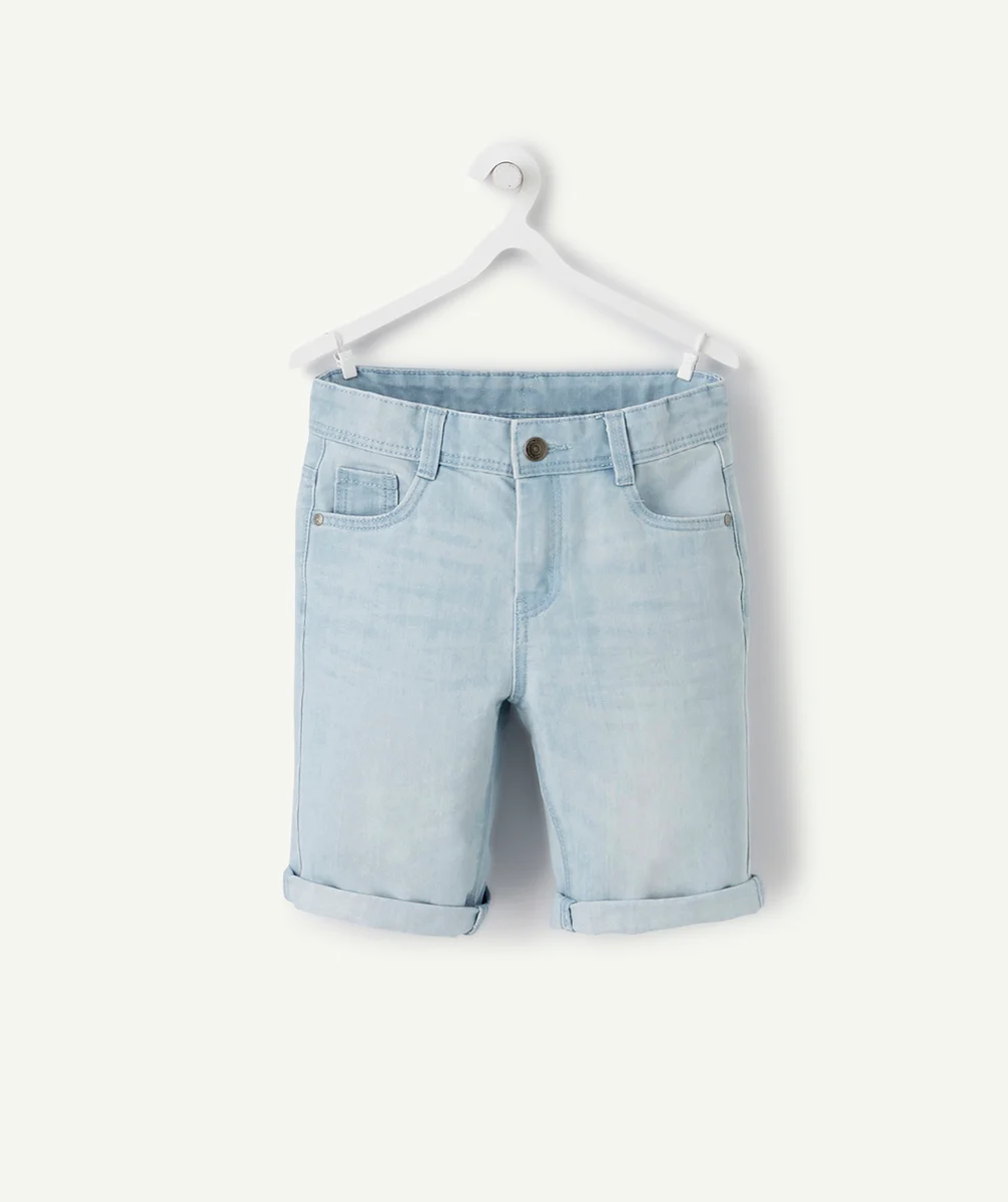 LE BERMUDA DROIT EN JEAN LESS WATER