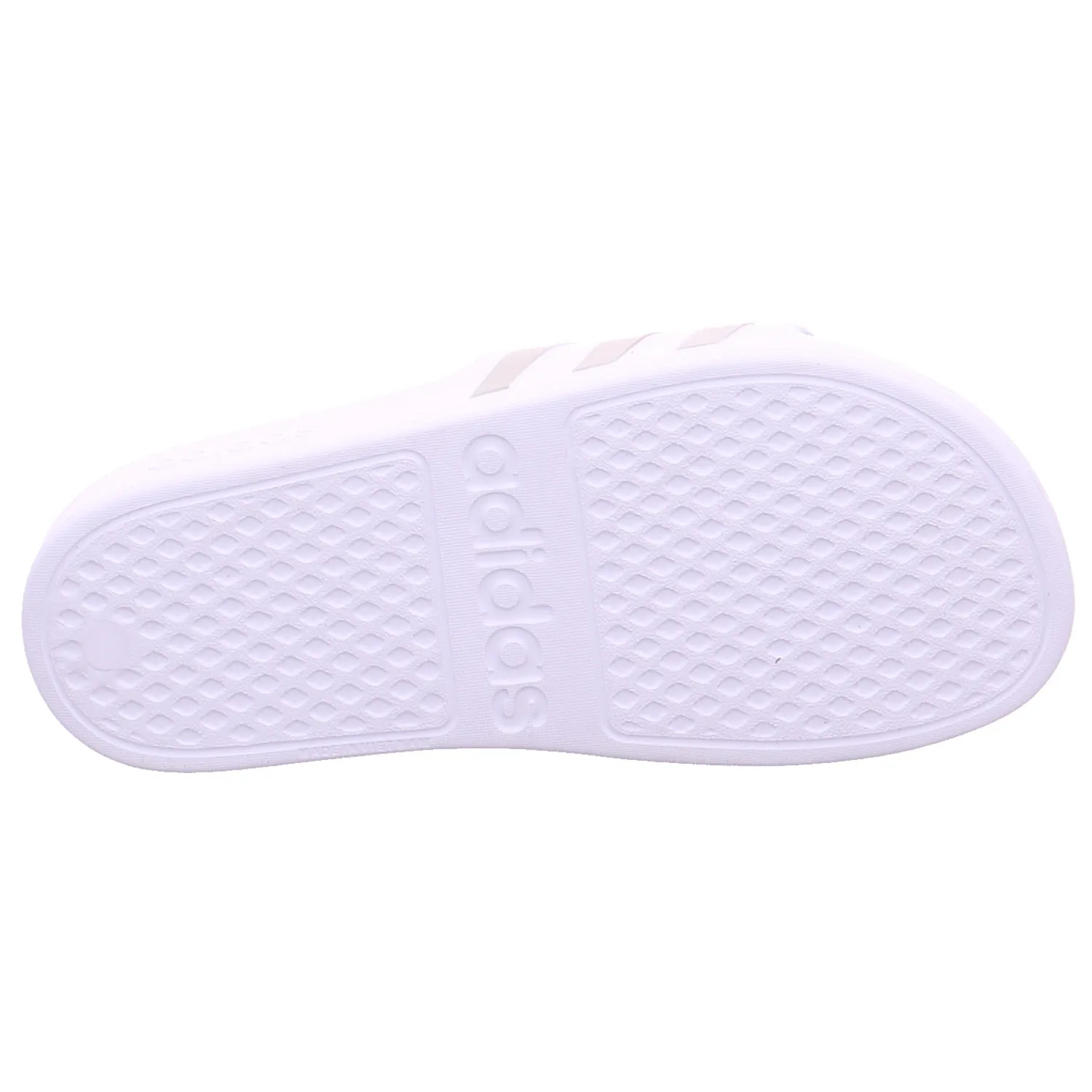 ADIDAS Badeschuhe unisex Weiss Synthetik