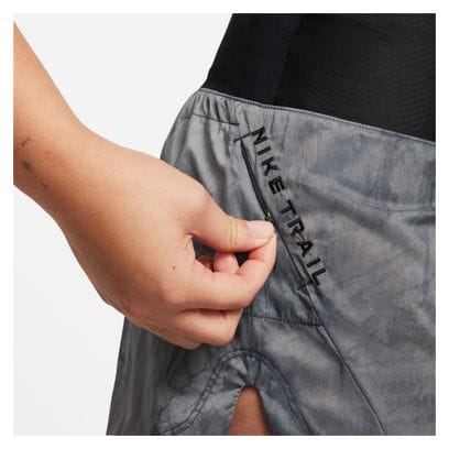 Short déperlant Nike Trail Repel 8cm Noir Femme