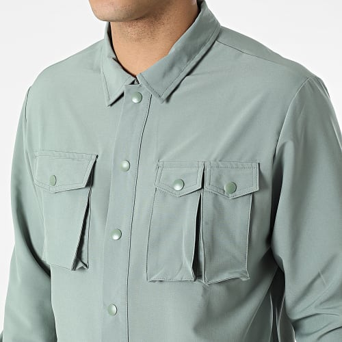 Ensemble Surchemise Et Pantalon Jogging KL-2048 Vert Kaki