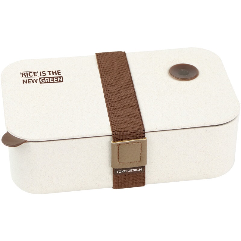 Lunch box en fibres de riz - 1 étage - 1 L