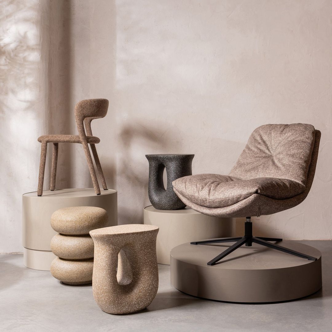 WOOOD   Arve Draaifauteuil