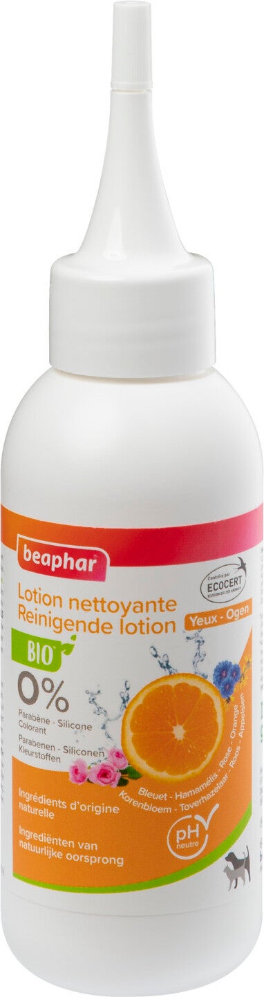 Beaphar oogreiniger Bio Reinigende Lotion 100 ml