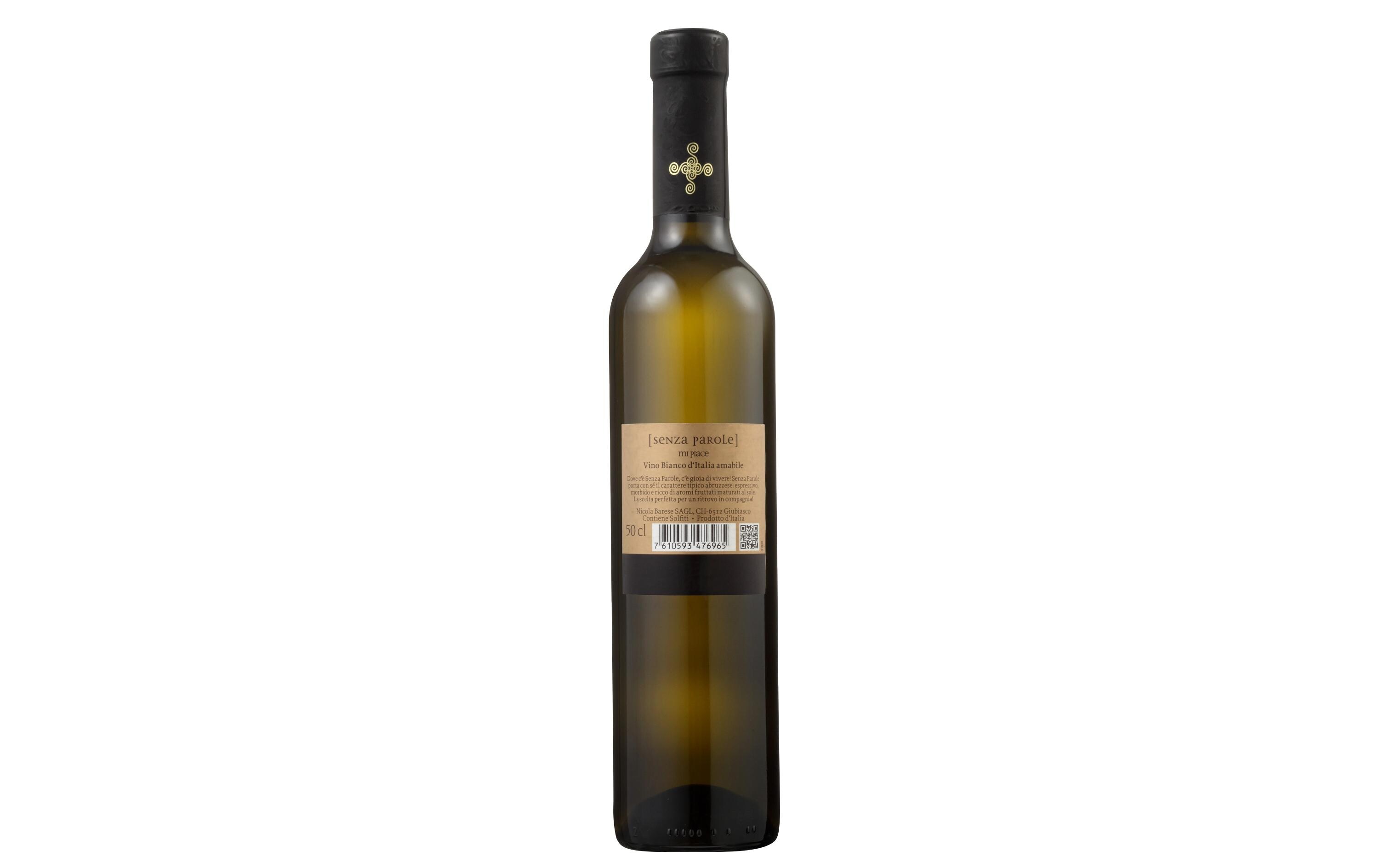 Vino Bianco d'Italia 0.5 lWeisswein mit exotischen Fruchtnuancen