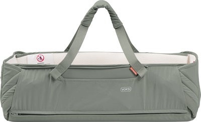 Voksi Carry Me Softbag, Meadow Green Cream