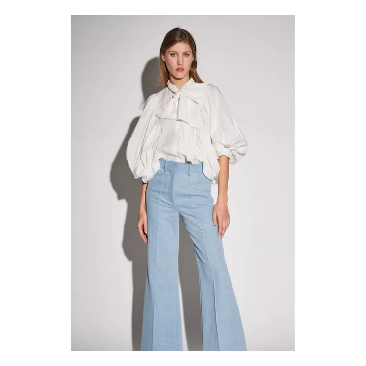 The Label Edition Blouse Maeva | Blanc