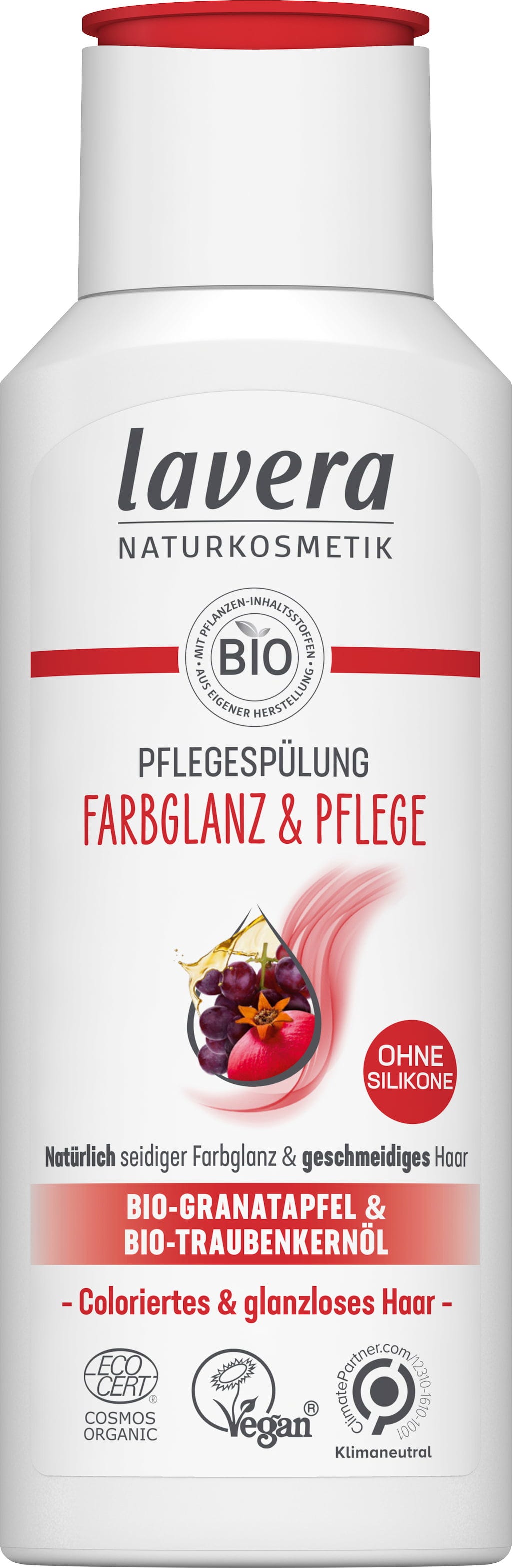 lavera  Pflegespülung Farbglanz & Pflege, 200 ml