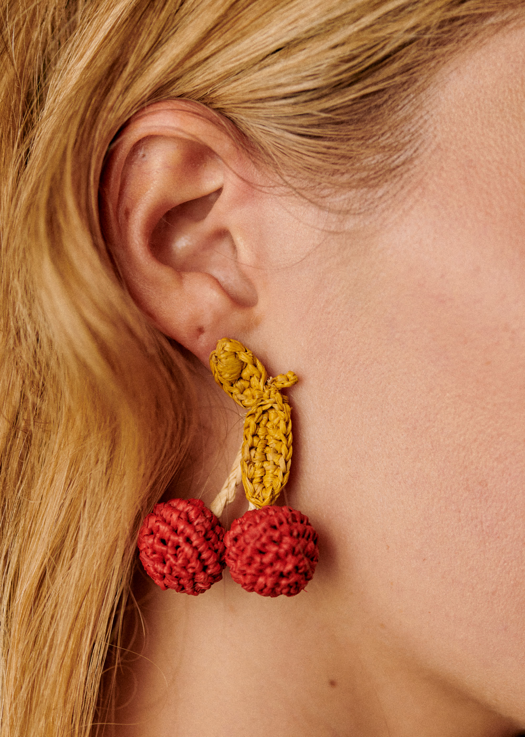 Boucles d'oreilles Cerise - Rouge Multi - E-SHOP/BIJOUX Boucles d'Oreilles 5905806