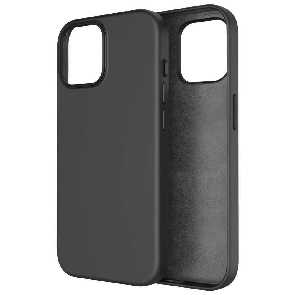 iPhone 14 Pro Soft Touch Hardcase Schutzhülle - Schwarz