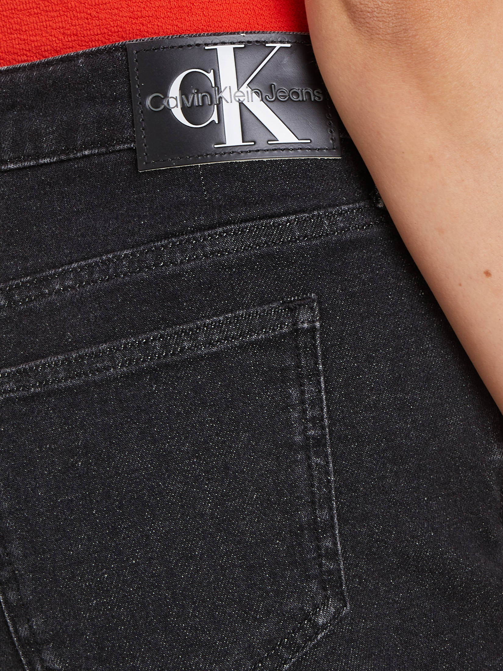 CALVIN KLEIN JEANS| Damen Jeansshorts MID RISE SHORT Slim Fit