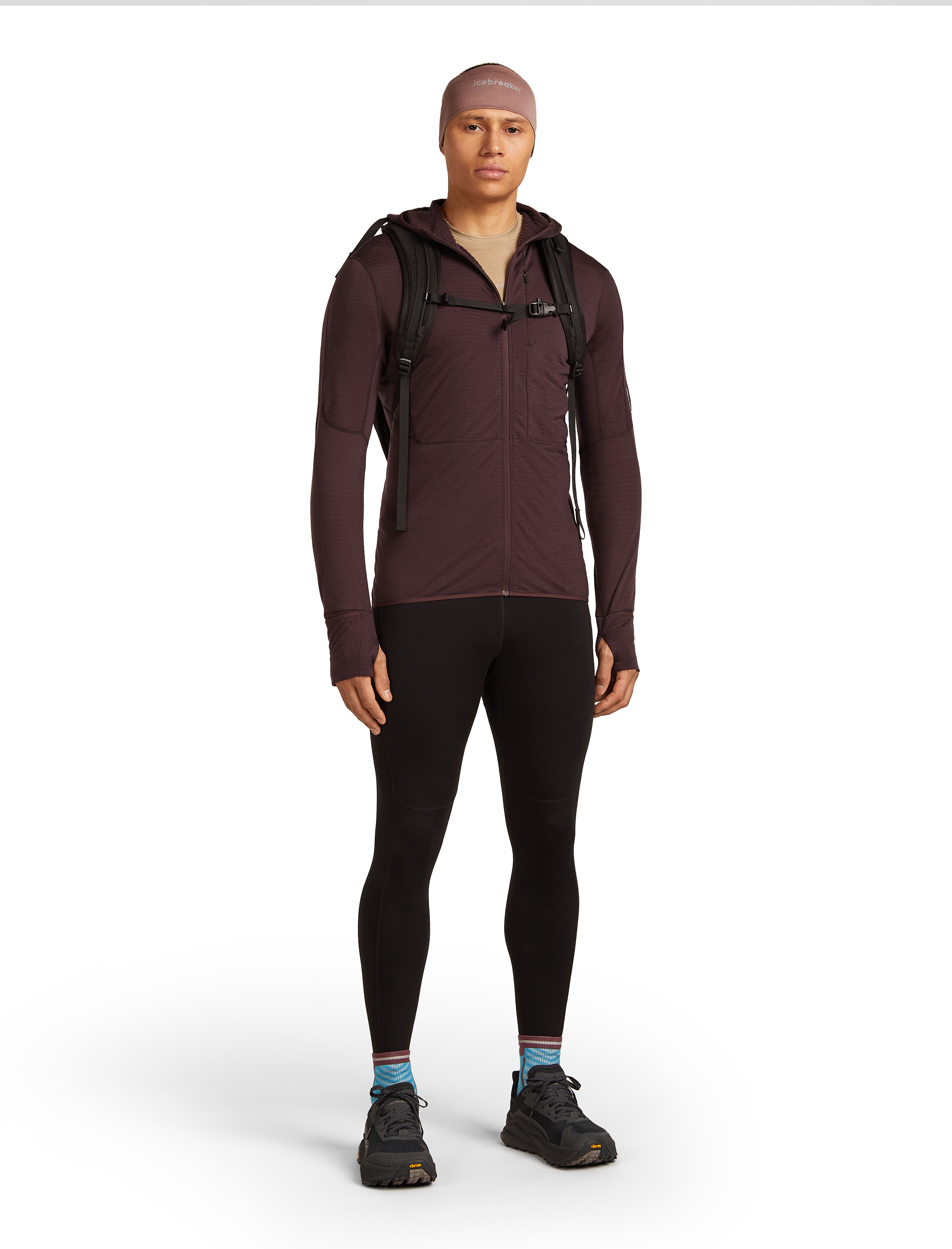 M Merino 200 Realfleece Descender LS Zip H