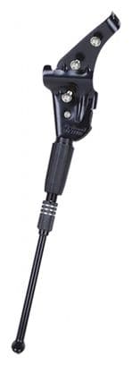 BEQUILLE VELO LATERALE REGLABLE 24/29'' ALU NOIR (FIXATION SUR BASE/HAUBAN)