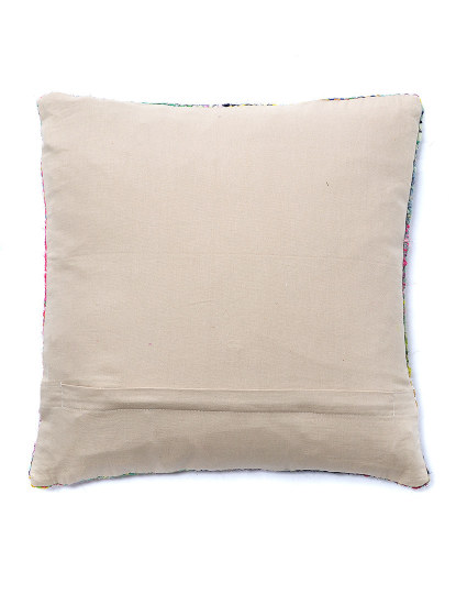 Interlaced Orange Harmony Cushion Cover