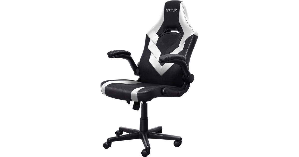 TrustGXT 703W Riye gamingstoel  (Zwart/wit)
