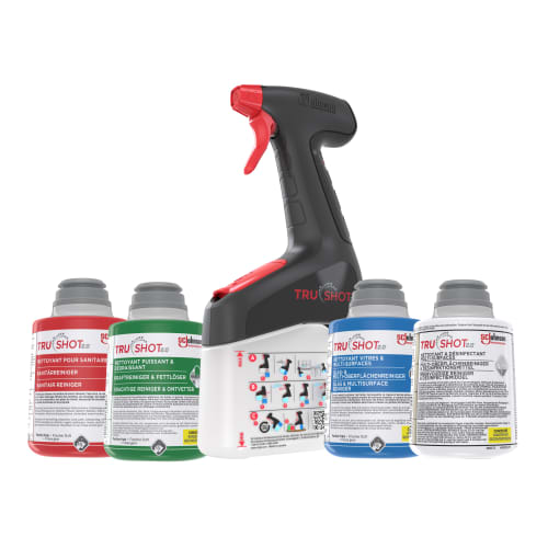Système de dilution mobile Trushot 2.0 Starter Pack 5 produits SC Johnson Professional