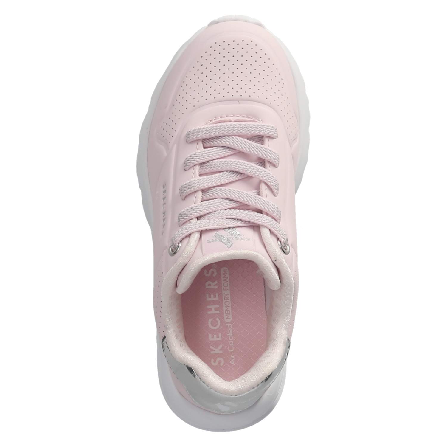 Skechers Low Sneaker METALLIC MODE - pink/silver