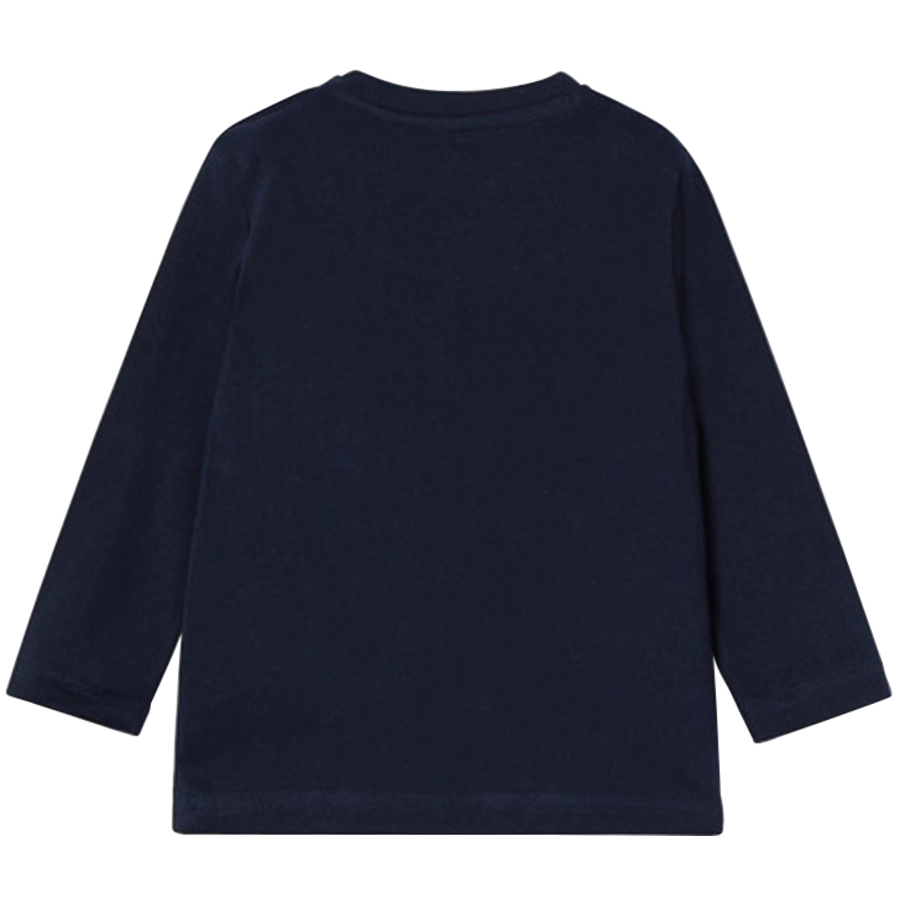 Mayoral Langarmshirt Bus dunkeblau