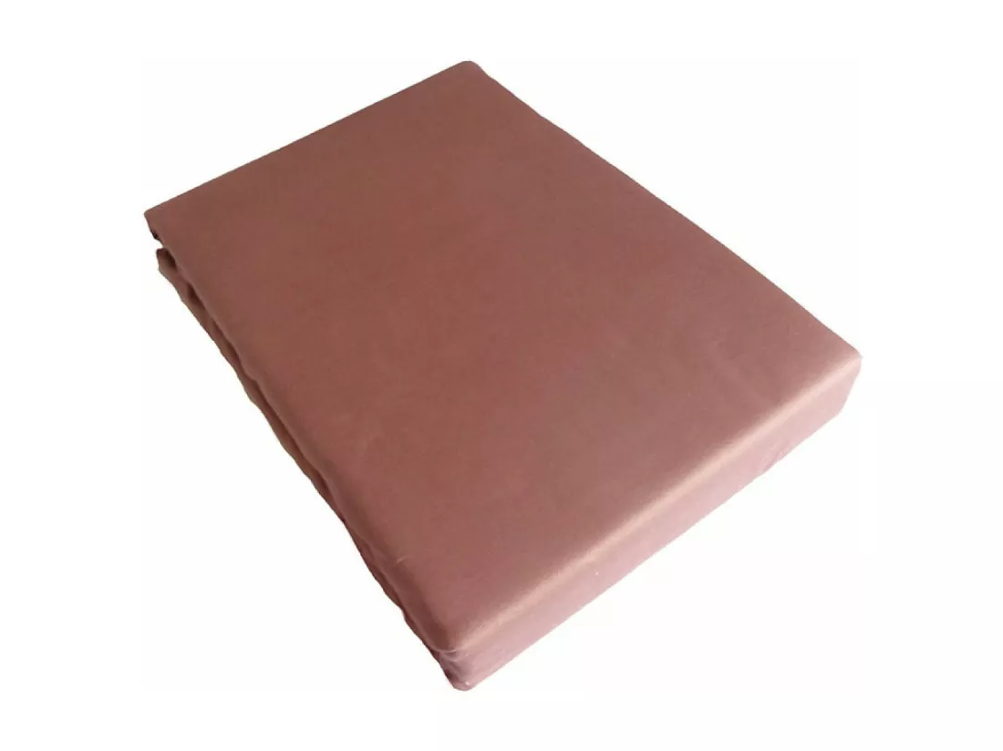 Drap plat 2 personnes 270x300 cm satin de coton
