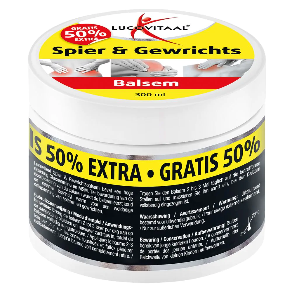 Spier & Gewrichtsbalsem 50% extra