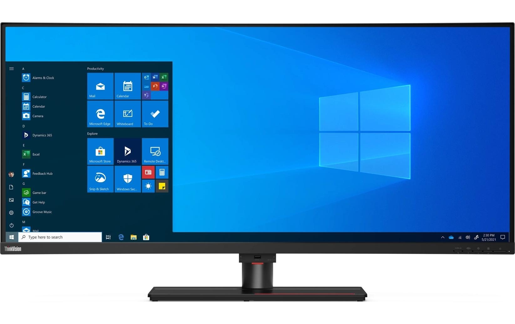 Lenovo LCD-Monitor »ThinkVision P40w-20« 100,441 cm/39,7 ″  5120 x 2160 px 75 Hz