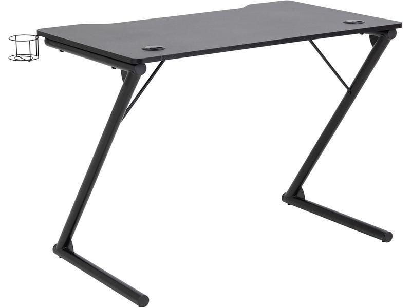 AC Design Tisch Trooper, Carbon Schwarz Gaming Tisch