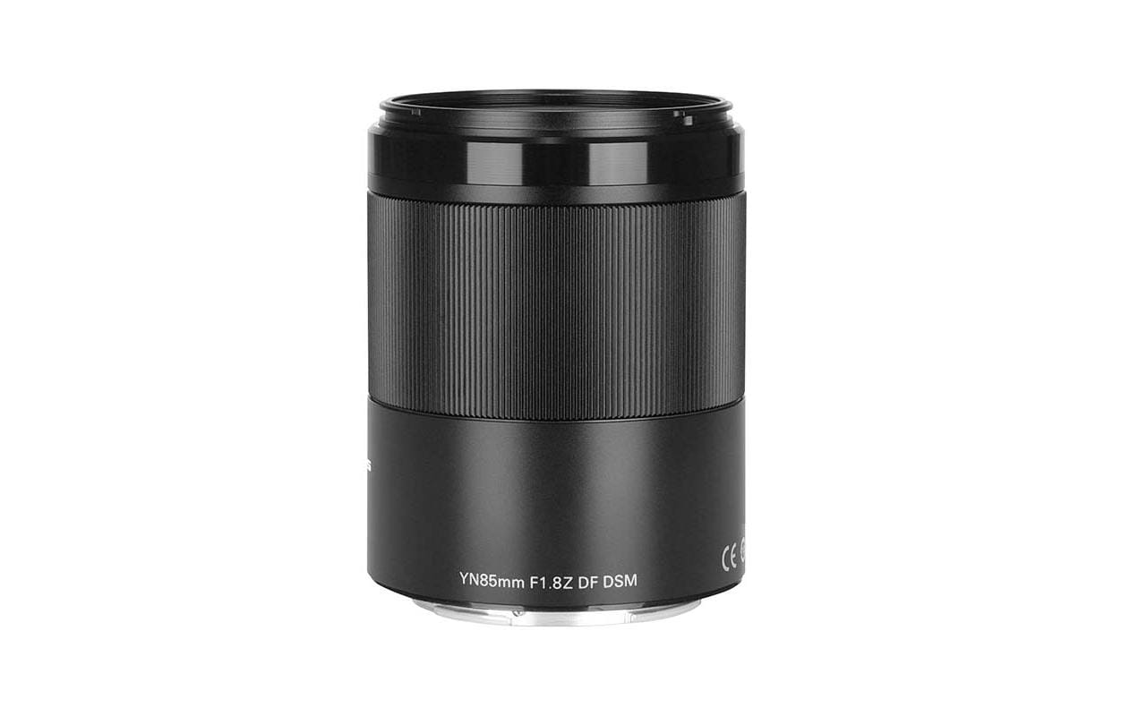 Festbrennweite YN85mm F/1.8 DF DSM – Nikon Z<br>Kurzes Teleobjektiv mit kompakter Bauweise