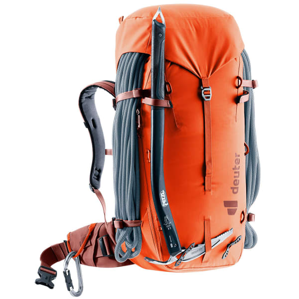 Sac à dos alpinisme DEUTER GUIDE 32+8 SL PAPAYA-REDWOOD