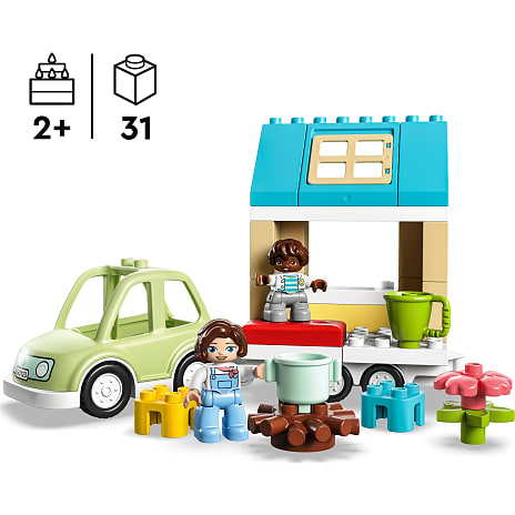 LEGO DUPLO 10986 By familiehus på hjul