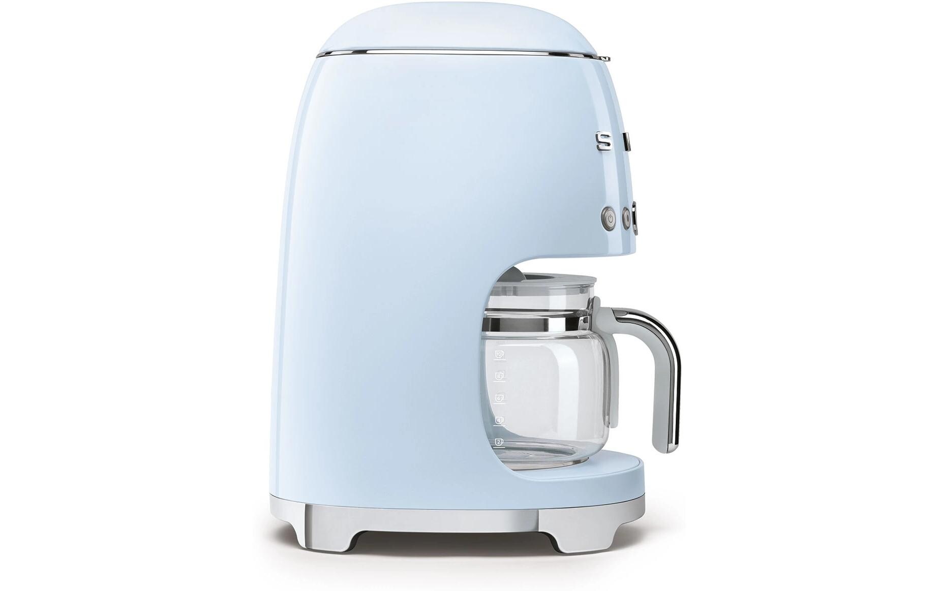 Filterkaffeemaschine 50's Style DCF02PBEU Pastellblau<br>Kaffeemaschine mit Glaskanne
