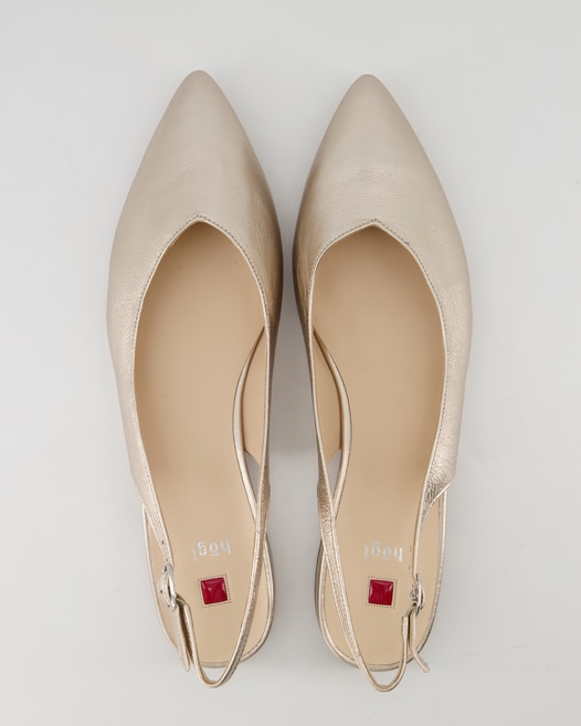 Högl 01001117800 Slingpumps in Gold