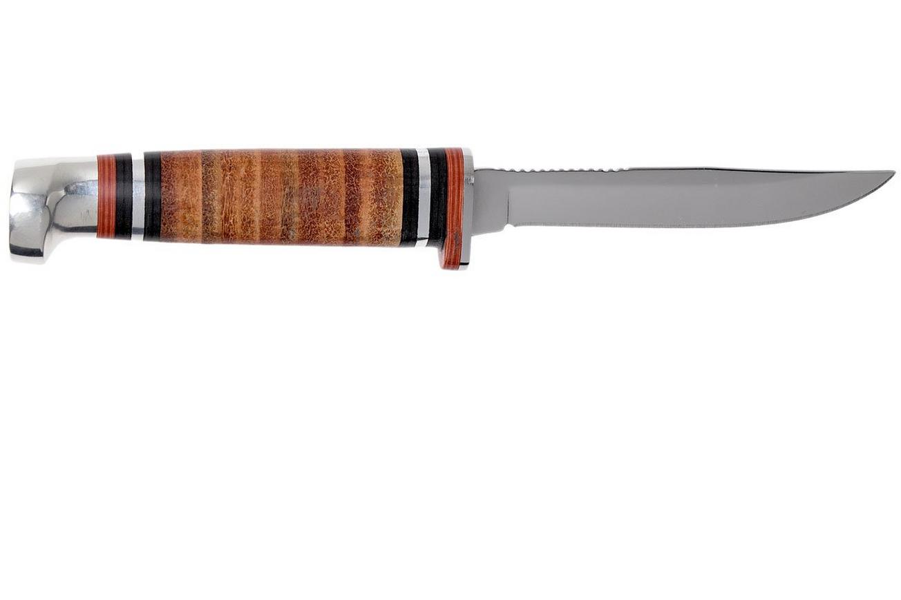 Case Leather Hunter Fixed 00379, M3FINN SS, jachtmes