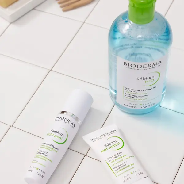 Bioderma Sébium Gel Esfoliante Noturno Suavizante para Pele Mista a Oleosa 40ml