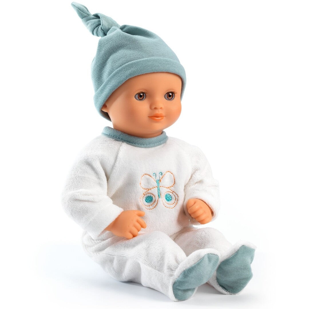 Djeco babypop pomea - neige - 32 cm