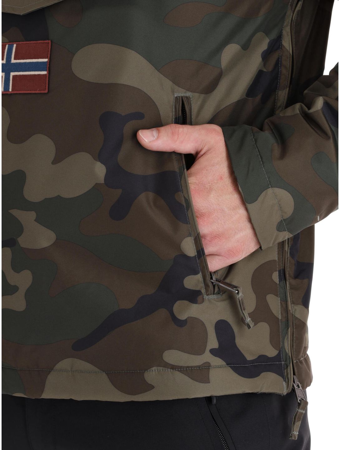 Rainforest Pkt Prt 2 winter anorak heren