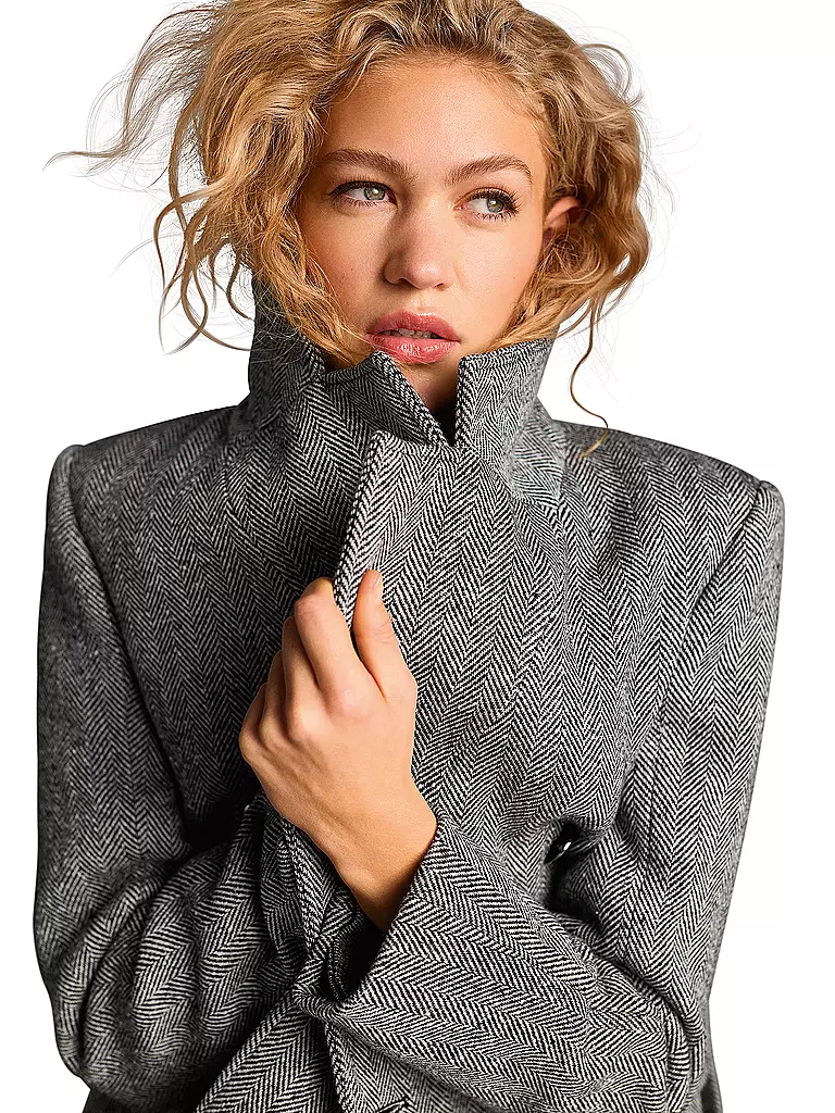 RIANI Wollmantel schwarz