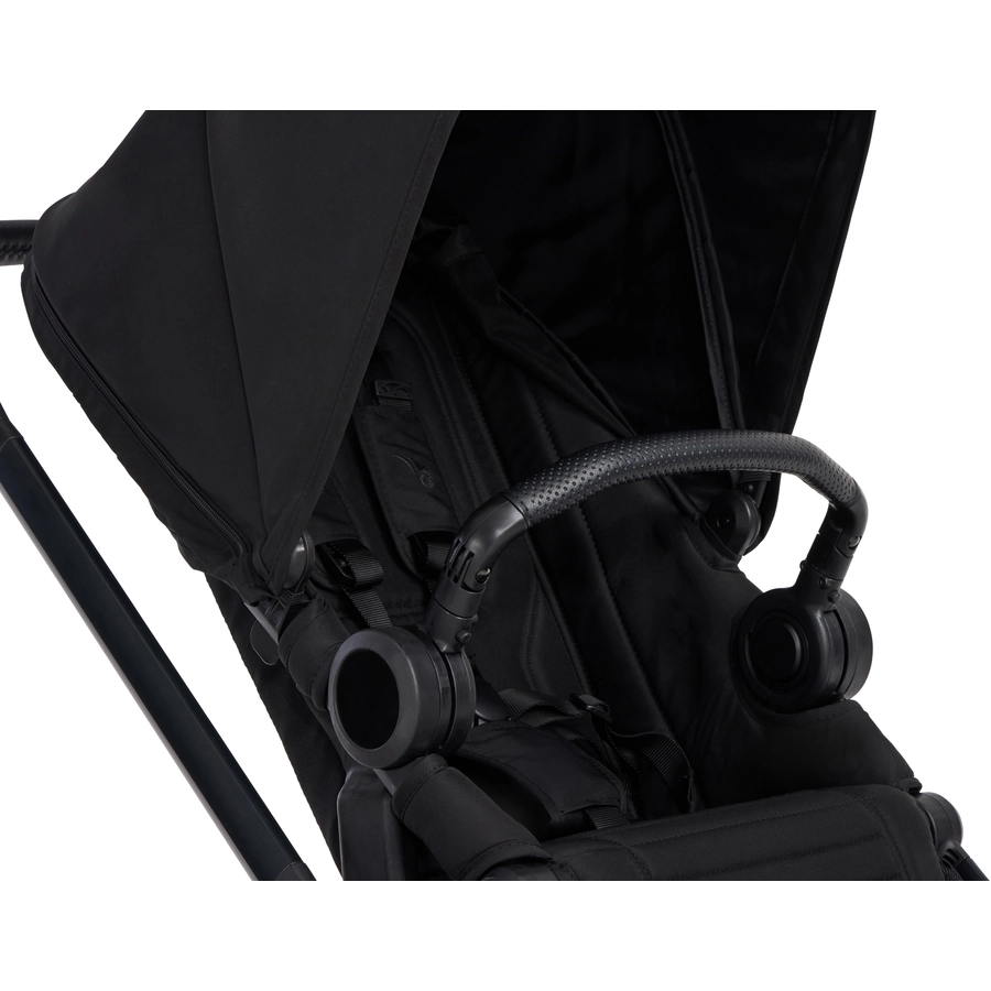 baby jogger Kinderwagen City Sights Rich Black inkl. Babywanne und Wetterschutz