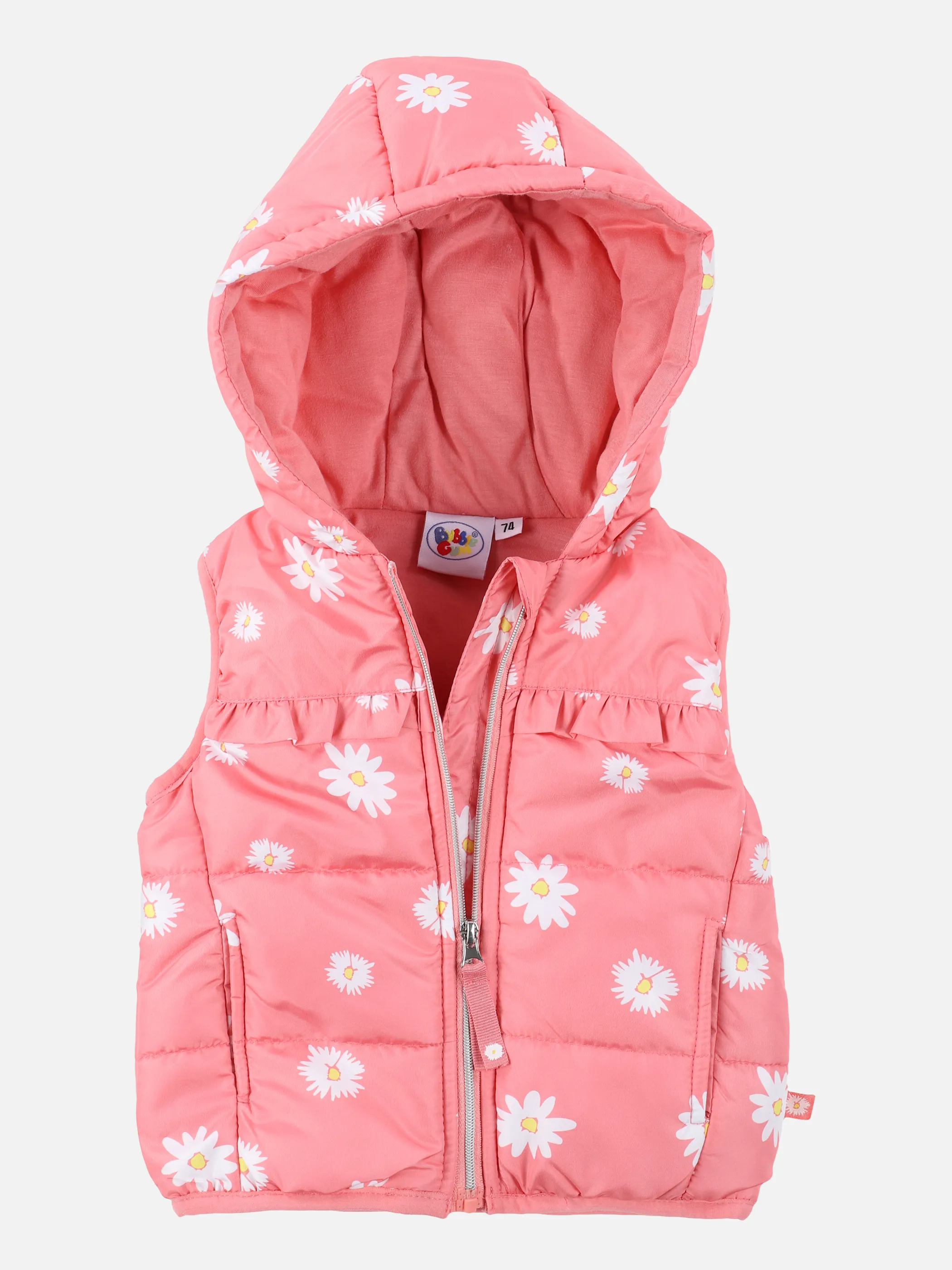 Mädchen Weste mit Blumen