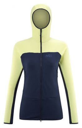 Polaire Millet Fusion Grid Femme Bleu