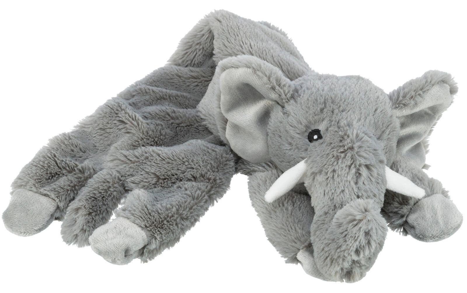 Hunde-Spielzeug Schlenker-Elefant, 50 cm, GrauPlüschtier