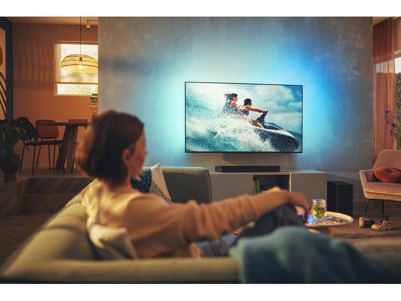 Philips Soundbar TAB7807/10 3.1 CH Soundbar-Lautsprecher mit kabellosem Subwoofer